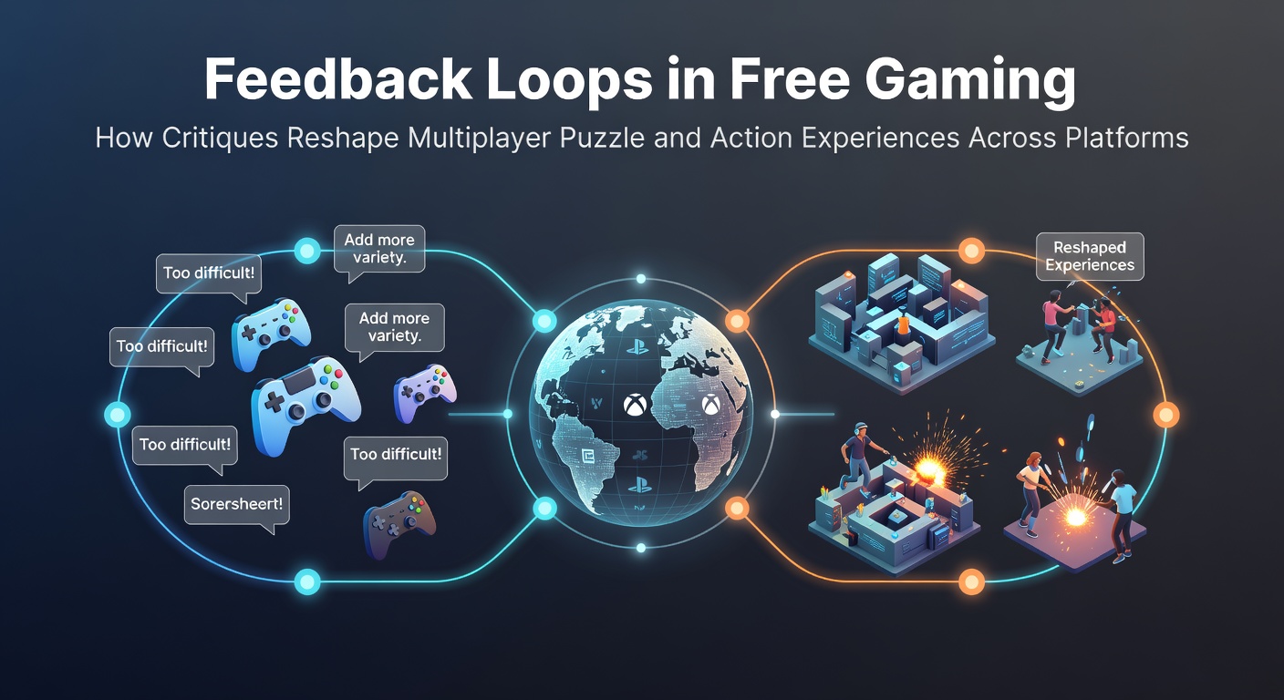 Multiplayer teams collaborating on a puzzle challenge across mobile and desktop screens